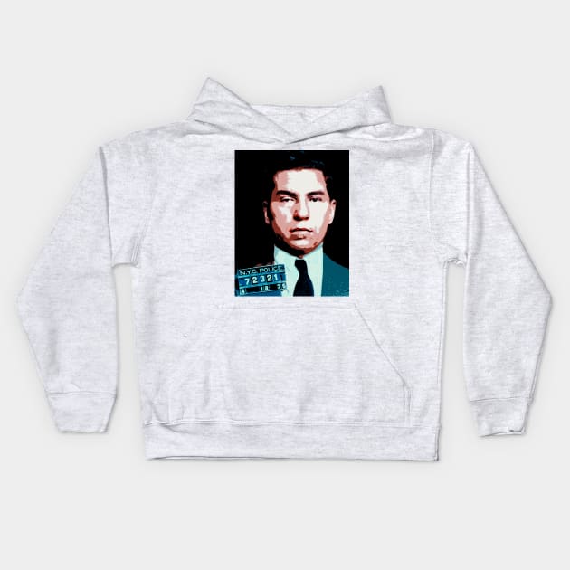 lucky luciano Kids Hoodie by oryan80